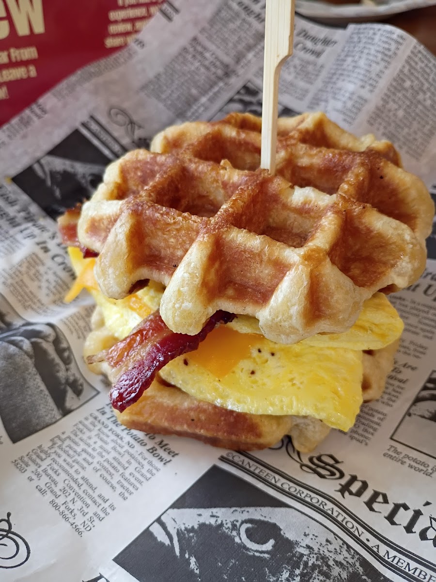 Smashed Waffles Photos 2